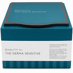 Успокаивающая тканевая маска для чувствительной кожи QUALITY FIRST The Derma Sensitive с CICA и церамидами, 30 шт.