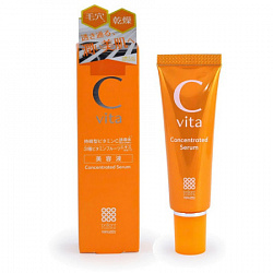 Антиоксидантная концентрированная сыворотка Meishoku Cvita Concentrated Serum с витамином С, 30 гр