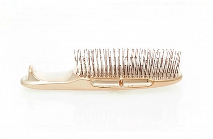 Щётка для мытья и массажа кожи головы S・HEART・S Scalp Brush World Short, розовое золото