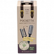 Складная массажная щетка для волос VeSS POCKETTA HAIR BRUSH, компактная 