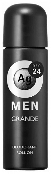 Мужской роликовый дезодорант с ионами серебра Ag Deo 24 Men Shiseido, без аромата, 120мл