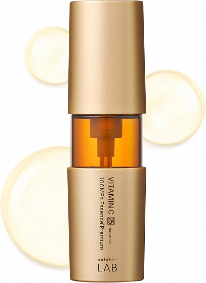 Высококонцентрированная сыворотка с витамином С UNLABEL LAB Vitamin C 100MPa Essence Premium, 50 мл