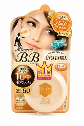 Увлажняющая компактная минеральная BB-пудра SANA Keana Pate Shokunin Pore Putty BB Mineral Powder SPF50+ PA++++, 11 г