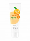 Увлажняющая пенка для умывания и снятия макияжа Kracie Naive Makeup Remover Cleansing Foam с церамидами юдзу, 200 г