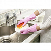 Хозяйственные перчатки SHOWA GLOVES Nice Hand Mieux средней толщины, с флисовой подкладкой, размер М, 1 пара