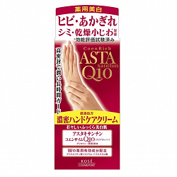 Антивозрастной крем для рук KOSE CoenRich Astaxanthine Q10, без аромата, 60 г