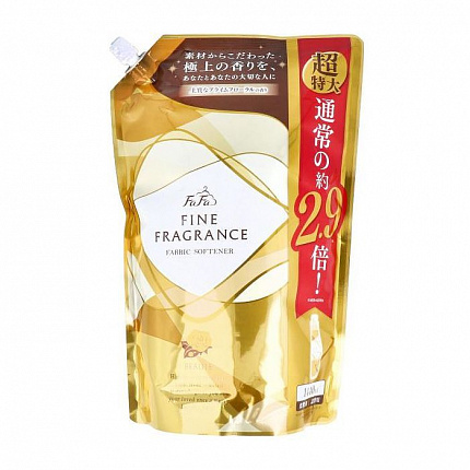 Антистатический кондиционер для белья NISSAN FAFA Fine Fragrance Beaute, с ароматом цветов и мускуса и сандалового дерева, сменная упаковка, 1440 мл
