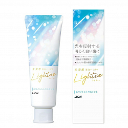 Зубная паста для восстановления белизны и красоты зубной эмали LION Lightee со вкусом мяты и цитруса, 100 г