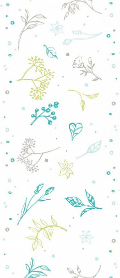 Туалетная бумага двухслойная MARUTOMI TISSUE Hanataba Botanical Shower 12 Rolls Double, с ароматом жасмина, 12 рулонов * 23 м