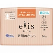 Ультратонкие особомягкие гигиенические прокладки DAIO Elis Ultra Slim Normal с крылышками (Нормал) 21 см, 24 шт.