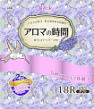 Туалетная бумага двухслойная MARUTOMI TISSUE Hanataba Aroma Time Lavender 18 Rolls Double, с ароматом лаванды, 18 рулонов * 25 м