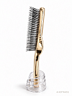 Щётка для мытья и массажа кожи головы S・HEART・S Scalp Brush World Model Long, розовое золото