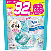 Капсулы для стирки белья 4 в 1 с кондиционером PG Bold Gel Ball Fresh Flower Sabon, с освежающим ароматом цветочного мыла, запасной блок 92 шт.