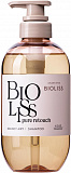 Шампунь KOSE Bioliss Pure Retouch для ухода за тонкими, жирными, поврежденными волосами, 480 мл