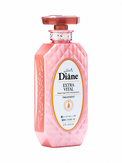 Бальзам-маска кератиновая Уход за кожей головы Moist Diane Extra Vital, 450 мл