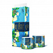 Премиальная особо мягкая четырёхслойная туалетная бумага Gold Hond Ye Paper "Breeze Blossom", с гладкой поверхностью, 30 м х 10 рулонов