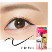 Водостойкая жидкая подводка для глаз ISEHAN Kiss Me Heroine Make Smooth Liquid Eyeliner Super Keep 01 Jet Black  , с эксклюзивной сверхпрочной формулой, цвет 01 черный, 1 шт.