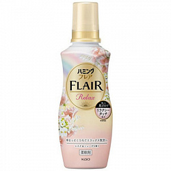 Кондиционер для белья KAO Humming FLAIR Relax, концентрат, аромат Мускус и ландыш, 510 мл