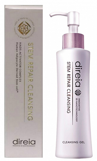 Гель для умывания и снятия макияжа DIREIA Stem Repair Cleansing, 150 мл