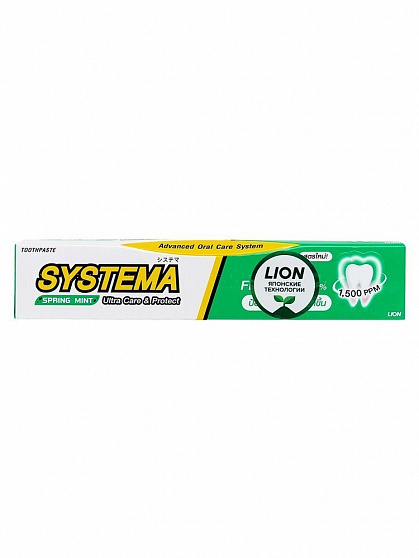 Паста зубная для ухода за деснами LION Systema, 90 г