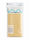 Мягкая мочалка для тела SungboCleamy Eco Corn Shower Towel с волокнами кукурузы, плетение «Волна», 25×100 см