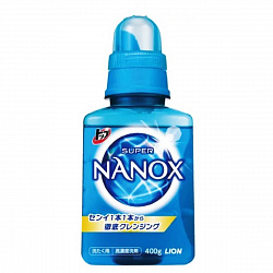 Гель для стирки LION "TOP Super NANOX" (концентрат) 400 г