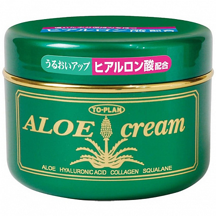 Увлажняющий крем для лица TO-PLAN Aloe Skin Cream с экстрактом алоэ, гиалуроновой кислотой и коллагеном, 180 г